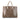 Brown Fendi Zucchino Glazed Tote