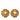 Gold Chanel CC Gold Plated Strass Clip On Earrings