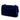 Blue Chanel Medium Classic Velvet Double Flap Shoulder Bag