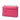 Pink Prada Saffiano Lux Lock Chain Flap Crossbody Bag