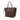 Brown Louis Vuitton Damier Ebene Neverfull MM Tote Bag