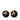 Black Chanel CC Resin and Gold Plated Round Lever Backs Earrings
