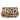 Brown Gucci Leopard Print Canvas Pouch