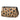 Brown Gucci Leopard Print Canvas Pouch
