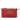 Red Gucci Mini GG Marmont Matelasse Leather Wallet On Chain Crossbody Bag
