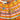 Orange Hermès Dies et Hore Silk Scarf 45 Handkerchief