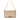 Tan Dior Honeycomb Coated Canvas Chain Shoulder Bag