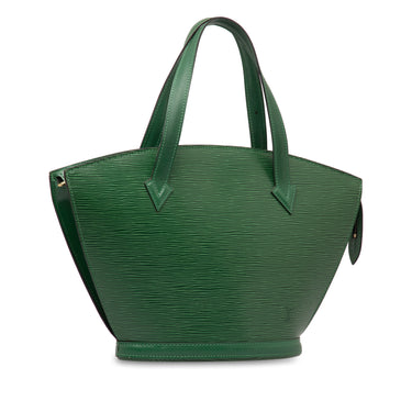 Green Louis Vuitton Epi Saint Jacques PM Short Strap Handbag - Designer Revival