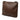 Brown Prada Vitello City Zip Top Crossbody