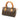 Brown Louis Vuitton Monogram Nano Speedy Satchel