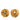 Gold Chanel Gold Plated CC Round Clip On Earrings