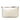 White Prada Brushed Leather Re-Edition Zip Messenger Crossbody Bag
