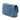 Blue Chanel Medium Classic Caviar Pure Double Flap Shoulder Bag