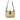 Beige Fendi Zucca Canvas Shoulder Bag