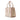 White Prada Mini Scamosciato Trimmed Glace Calf Twin Pocket Satchel - Designer Revival