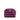 Purple Chanel Mini CC Quilted Tweed Clutch With Chain Crossbody Bag
