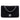 Black Chanel Quilted Suede Cocostellar Wallet on Chain Crossbody Bag