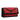 Red Chanel CC Grossgrain trim Lambskin Flap Shoulder Bag - Designer Revival