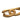 Gold Chanel Gold Plated CC Crystal Brooch - Designer Revival