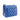 Blue Chanel Mini Square Classic Lambskin Single Flap Crossbody Bag