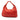 Red Bottega Veneta Small Perforated Nappa Intrecciato Veneta Hobo
