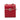 Red Chanel Small CC Lambskin Box Vanity with Chain Crossbody Bag