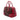 Brown Prada Cinghiale Trimmed Canvas Canapa Bauletto Bag Handbag