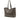 Gray Saint Laurent Large Leather East West Shopping Tote