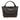 Brown Burberry Smoked Check Coated Canvas Handbag