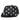 Black Saint Laurent Studded Calfskin Monogram Heart Blogger Crossbody - Designer Revival