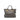 Gray Prada Soft Calf Open Convertible Tote Satchel