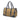 Beige Gucci Medium GG Canvas Belted Boston Bag Satchel