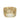 Gold Chanel CC Acrylic and Gold Plated Logo Ring