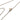 Gold Chanel CC Gold Plated Enamel Pendant Necklace