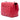 Red Chanel Mini Square Classic Lambskin Single Flap Crossbody Bag