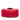 Red Chanel Mini Square Classic Lambskin Single Flap Crossbody Bag
