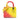 Yellow Dior Medium Ombre Calfskin Lady Dior Satchel