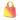 Yellow Dior Medium Ombre Calfskin Lady Dior Satchel