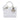 White Dior Medium Mesh Cannage Lady Dior Satchel