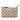 Brown Gucci GG Supreme Wallet on Chain Handbag