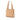 Tan Chanel CC Caviar Turn Lock Tote