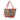 Brown Burberry Small House Check Canvas Bridle Canterbury Tote
