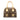 Brown Louis Vuitton Monogram Manhattan PM Handbag