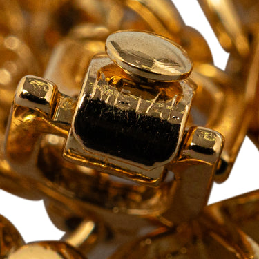 Gold Dior CD Logo Chain Bracelet