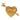 Gold Chanel Gold Plated CC Arrow and Heart Brooch - Designer Revival
