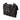 Black Fendi Zucca Canvas Convertible Baguette Pouch Crossbody Bag