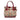 Brown Burberry Haymarket Check Coated Canvas Golderton Satchel - Designer Revival
