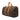 Brown Louis Vuitton Monogram Keepall 50 Travel Bag