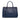 Blue Prada Medium Saffiano Lux Galleria Double Zip Satchel