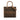 Brown Fendi Small Zucca Canvas Sunshine Shopper Tote Satchel